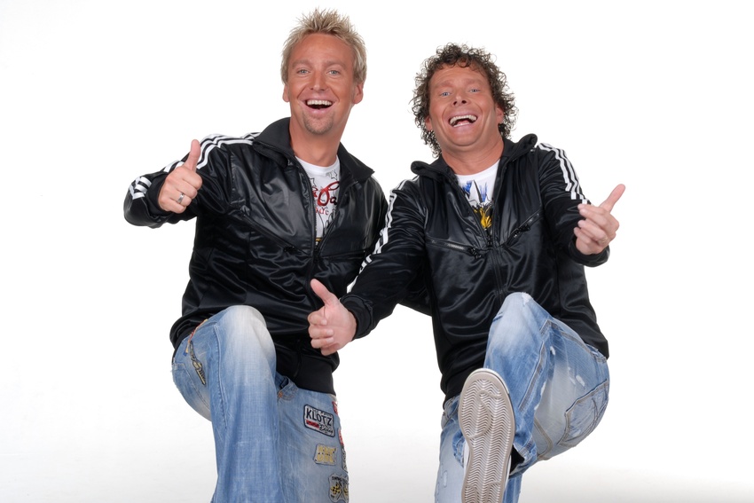 Gebroeders Ko geven optreden in Slagharen Gebroeders Ko geven optreden in Slagharen